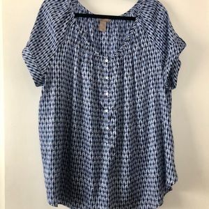 Plus Size H&M Swing Top